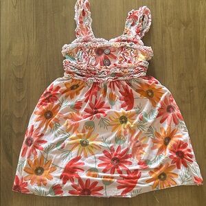 Matilda Jane Pink and Orange Floral Dress